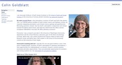 Desktop Screenshot of colingoldblatt.net